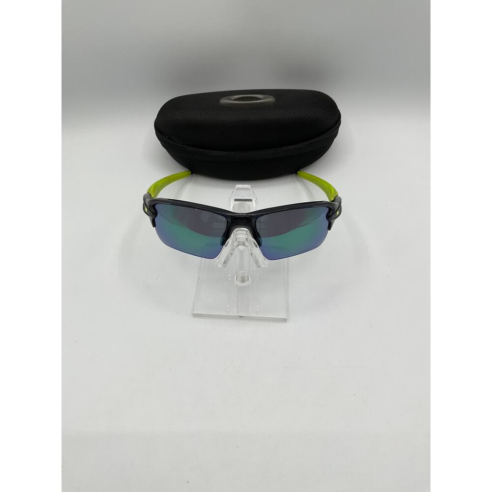 Oakley Flak 2.0 Polarized Sunglasses- Black/Green, OO9188-09